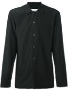 Maison Margiela Classic Long Sleeve Shirt, Men's, Size: 41, Black, Cupro/cotton