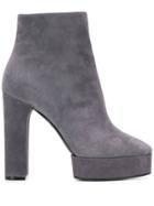 Casadei Camos Heeled Ankle Boots - Grey