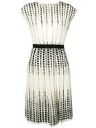 Giambattista Valli Circle Print Dress - Neutrals