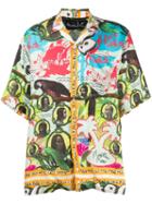 Martine Rose Mixed Print Shirt - Neutrals