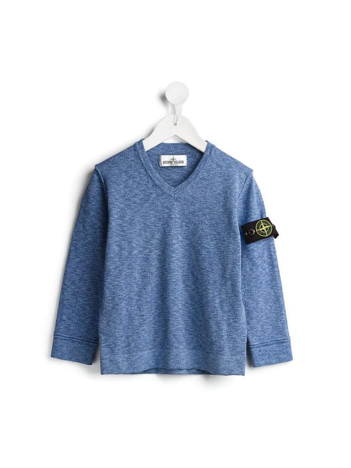 Stone Island Kids V-neck Sweater