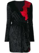 Marcelo Burlon County Of Milan Chenille Camouflage Dress - Black