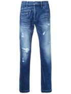 Maison Mihara Yasuhiro Straight Leg Jeans - Blue