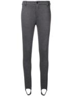 Liu Jo Ribbed Skinny Trousers - Grey
