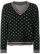 Twin-set Polka-dot Sweater - Black
