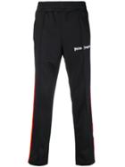 Palm Angels Rainbow Striped Trousers - Black