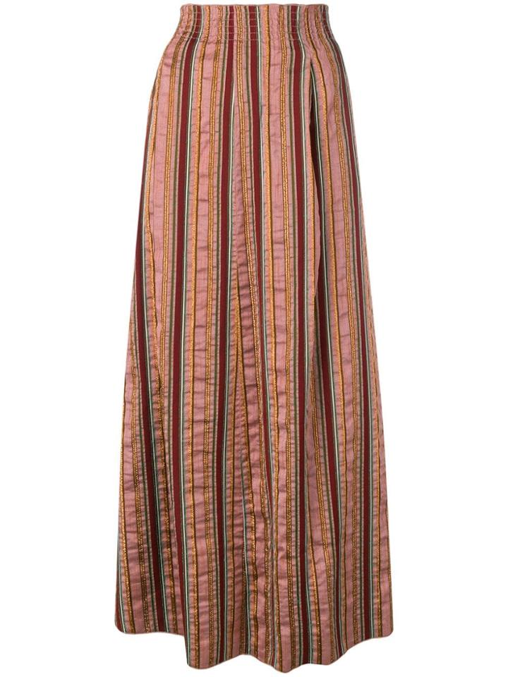 Forte Forte Striped Skirt - Pink