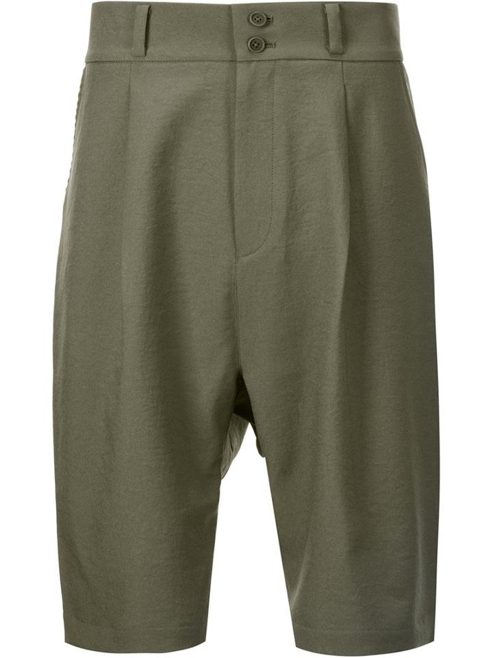En Route Tailored Shorts, Men's, Size: 1, Green, Polyester