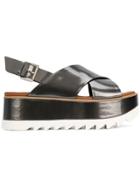 Premiata Platform Open-toe Sandals - Metallic