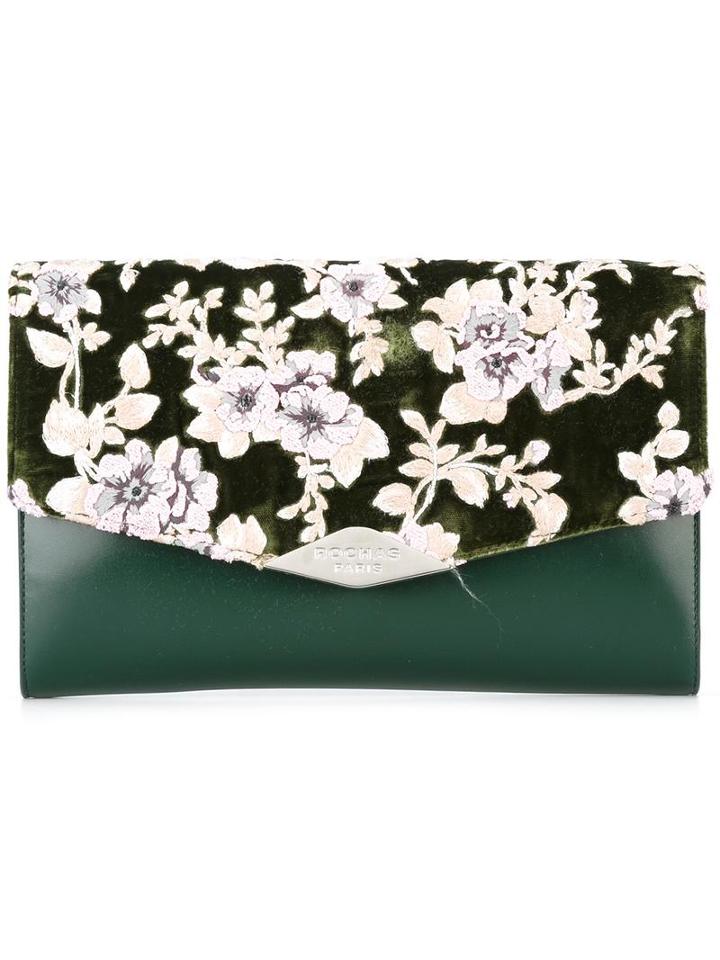 Rochas 'palais Royal' Clutch, Women's, Green