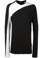 Julius Bicolour Sweatshirt, Men's, Size: 4, Black, Cotton