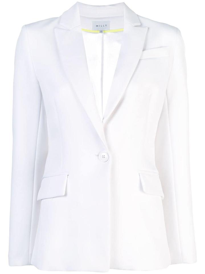 Milly Tailored Blazer - White