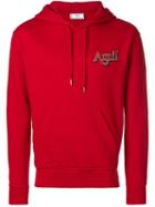 Ami Paris Hoodie With Ami Embroidery - Red