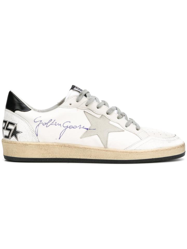 Golden Goose Deluxe Brand Ballstar Sneakers - White