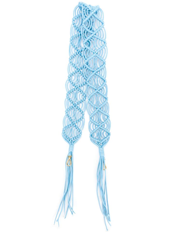 Marni Boho Style Bag Strap - Blue