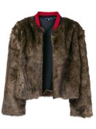 Levi's: Made & Crafted Faux Fur Jacket - Brown