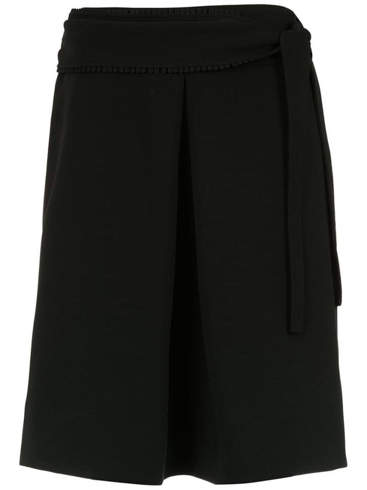 Olympiah Rosello Belted Skirt - Black