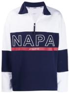 Napapijri Logo Pullover Fleece - White
