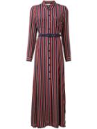 Ganni 'donaldson' Dress, Women's, Size: Medium, Red, Silk