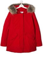 Woolrich Kids Padded Duffle Coat - Red