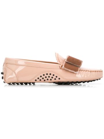 Tod's X Alessandro Dell'acqua Embellished Loafers - Pink