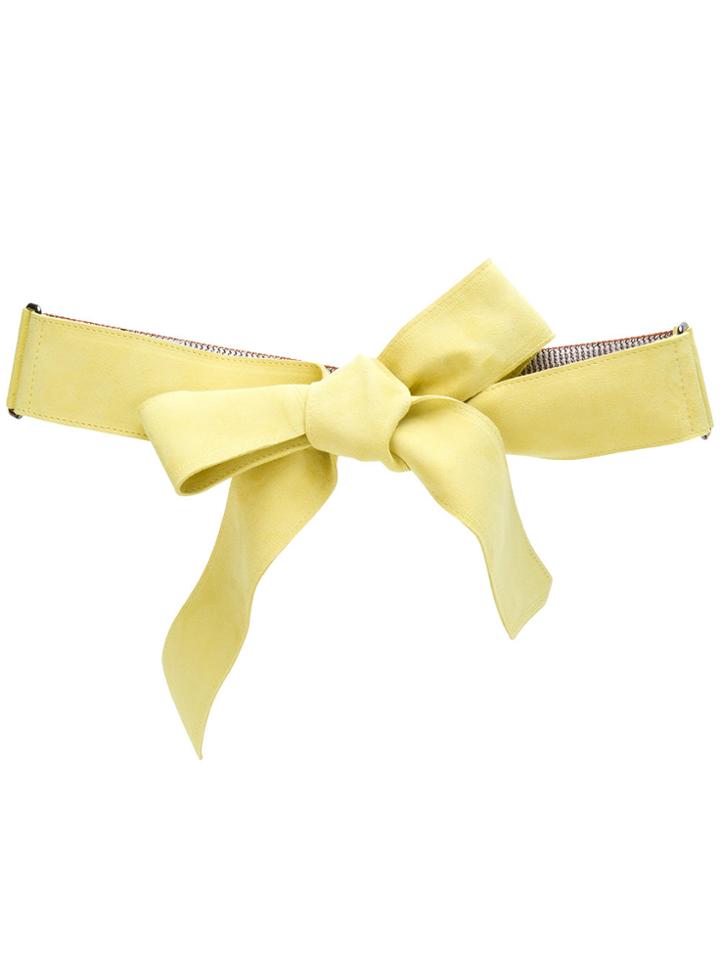 Missoni Bow Design Belt - Yellow & Orange