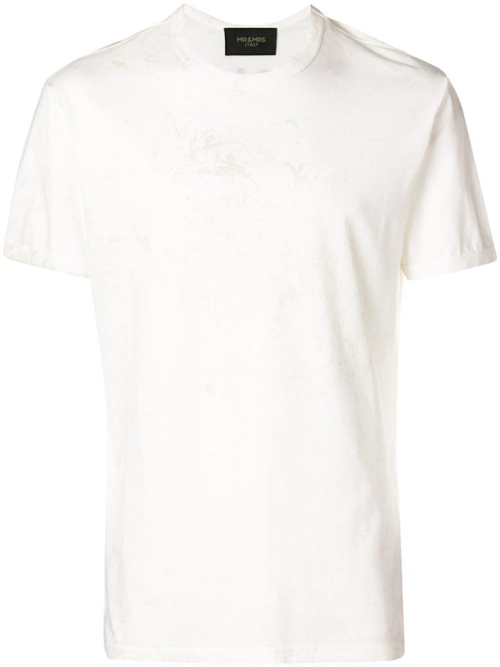 Mr & Mrs Italy Back-print T-shirt - Nude & Neutrals