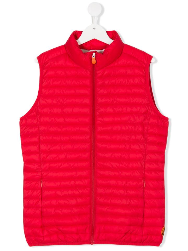 Save The Duck Kids Sleeveless Vest - Red