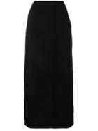 Maison Martin Margiela Vintage 1990's Long A-line Skirt - Black