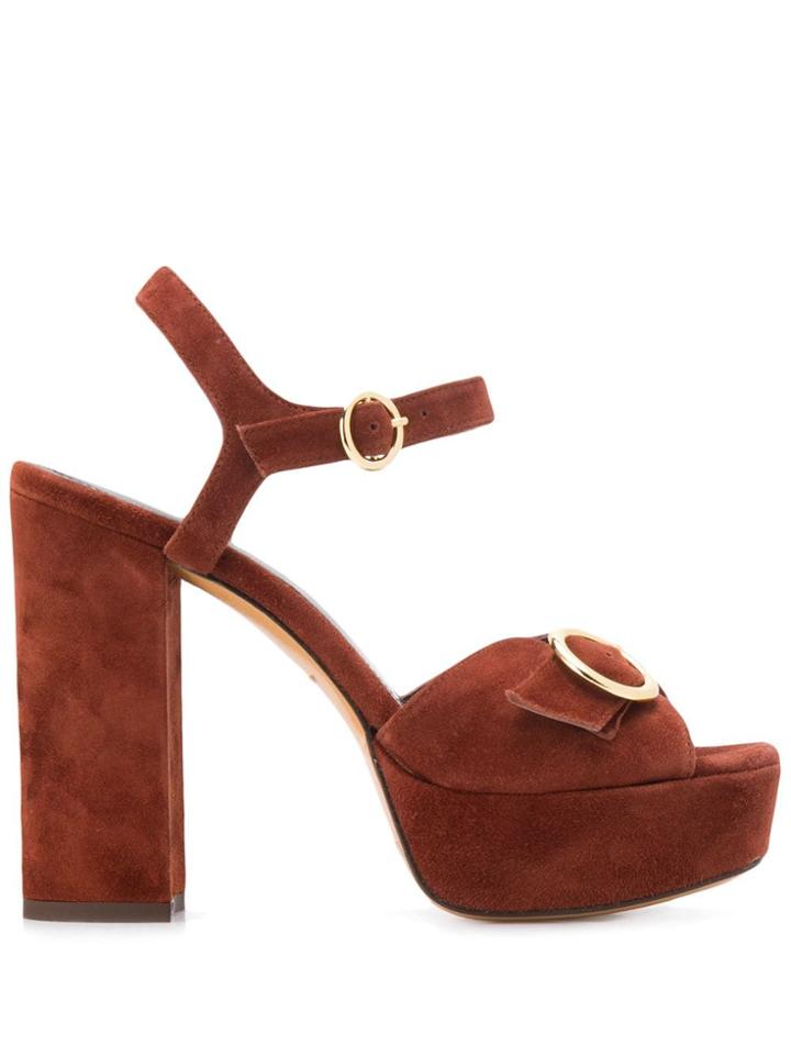 Tila March Sedano Heeled Sandals - Brown