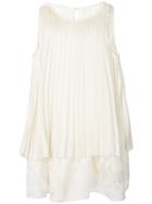 Cavalli Class Voile Fil Coupe Light Beige With Feather Detail - Nude &