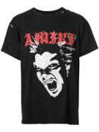 Amiri Punk Print Embellished T-shirt - Black