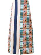 Tata Naka American Football Print A-line Skirt