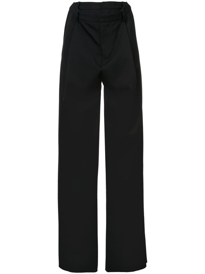 Y / Project Double Waist Trousers - Black
