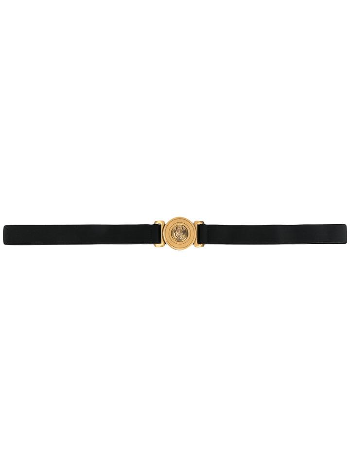 Gucci Gold Buckle Belt - Black