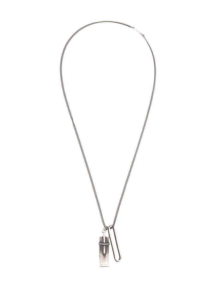 Werkstatt:münchen Tape Tag Necklace - Metallic