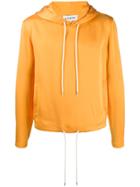 Lanvin Satin Hoodie - Orange