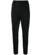 Escada Sport Houndstooth Stripe Trousers - Black