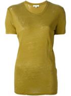 Iro Distressed T-shirt, Women's, Size: L, Green, Linen/flax