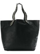 Red Valentino Sin Oversized Tote - Black