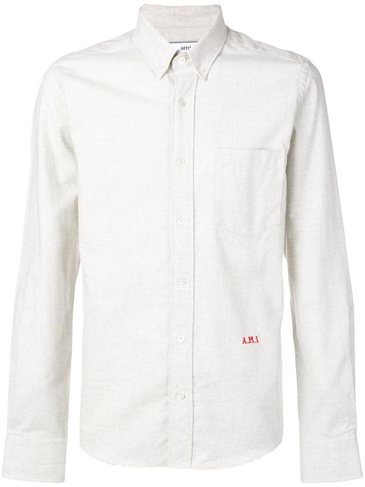 Ami Alexandre Mattiussi Slim Fit Button-down Shirt A.m.i Front