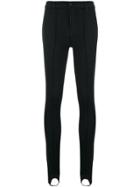 J Brand Loop Cuff Skinny Trousers - Black