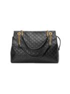 Gucci - Soft Gucci Signature Shoulder Bag - Women - Leather/metal/microfibre - One Size, Black, Leather/metal/microfibre