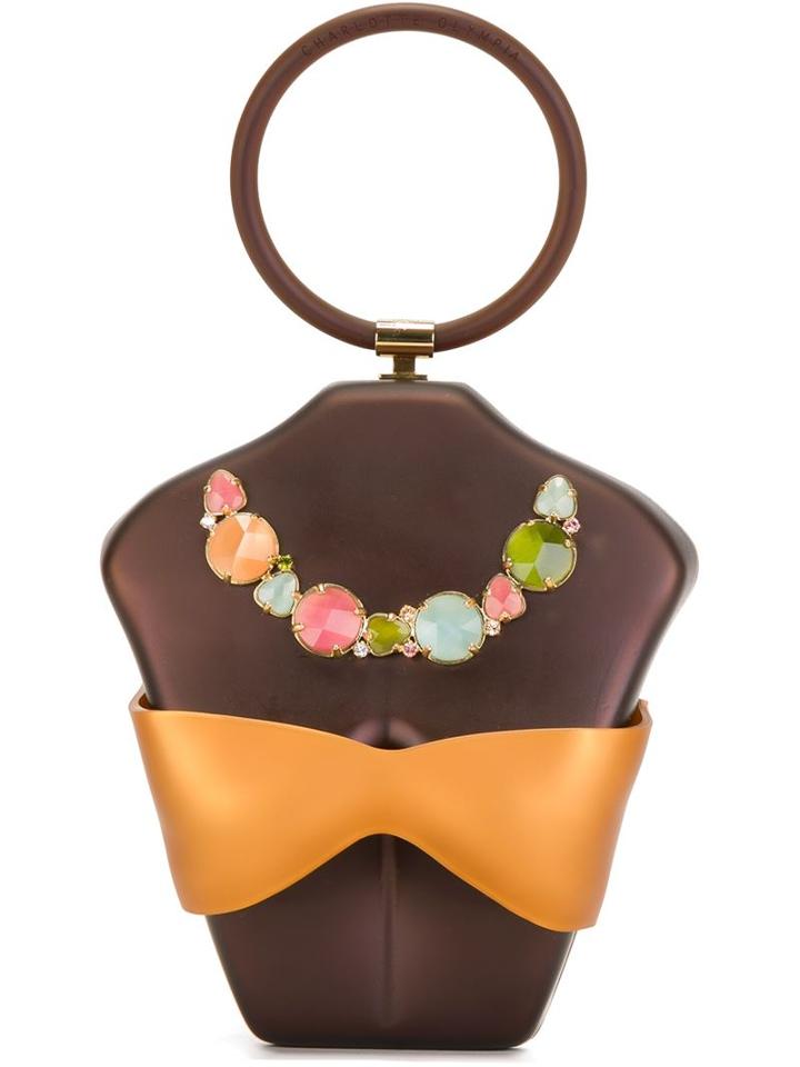 Charlotte Olympia 'golden Girl' Tote, Black