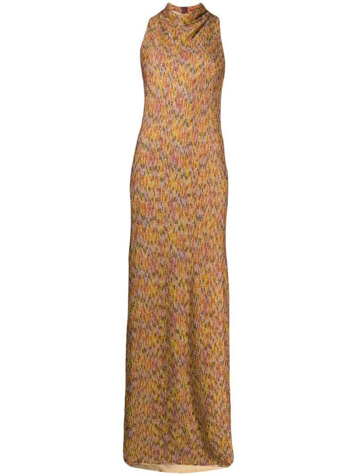 Missoni Sleeveless Maxi Dress - Orange