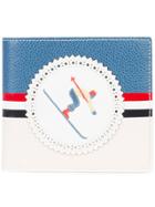 Thom Browne Skier Billfold Wallet - White