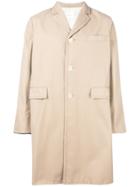 Sacai Oversized Trench Coat - Nude & Neutrals