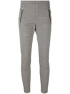 Isabel Marant Étoile - Mini Puppytooth Trousers - Women - Cotton/polyamide/spandex/elastane - 38, Black, Cotton/polyamide/spandex/elastane