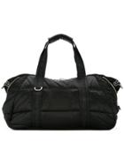 Chanel Vintage Sport Line Logo Travel Bag - Black