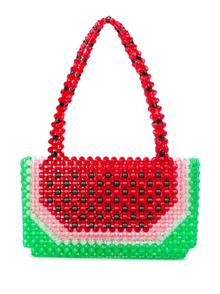 Susan Alexandra Watermelon Dream Tote Bag - Red